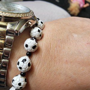 Soccerball bracelet